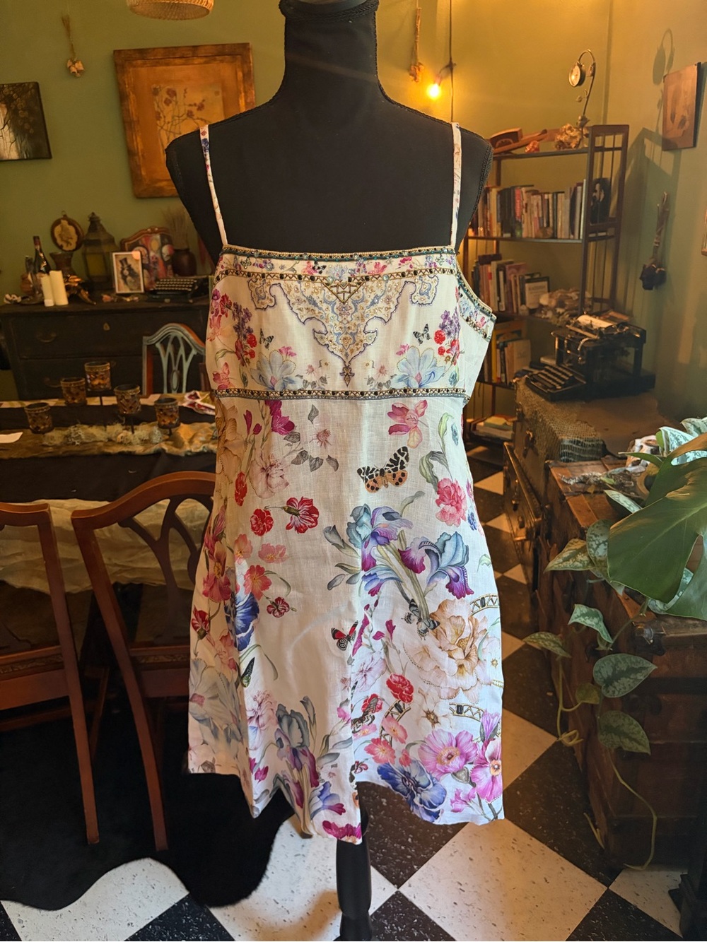 Camilla Floral Garden Minidress